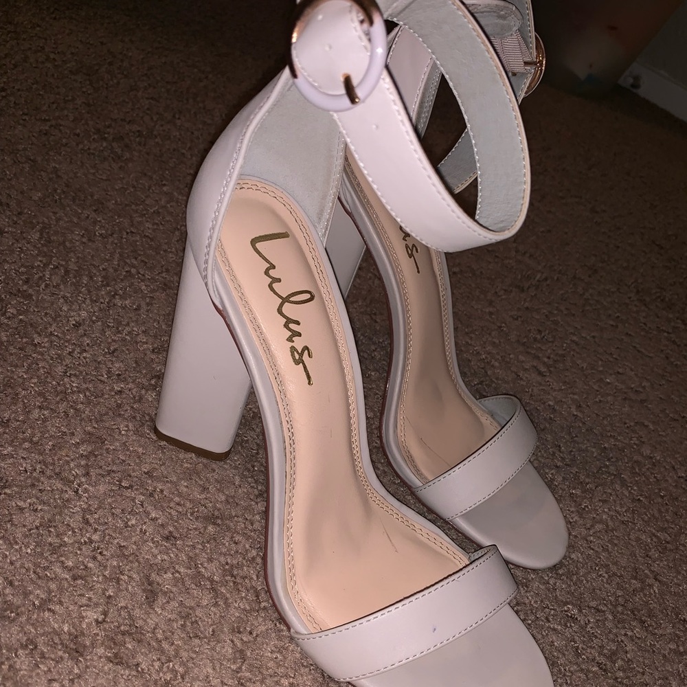 Lulu’s Block Heel Sandals